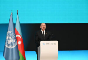 Azerbaijan’s president Ilham Aliyev - Cop29