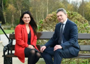 Sophia Siwek and Ed Gardyne