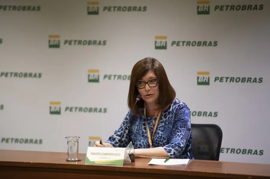 Chief executive Magda Chambriard, Petrobras