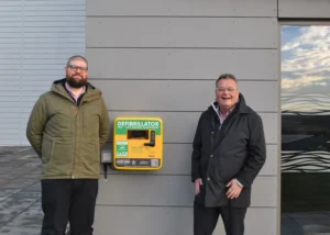 Film-Ocean Installs Community Defibrillator to Enhance Local Emergency Response