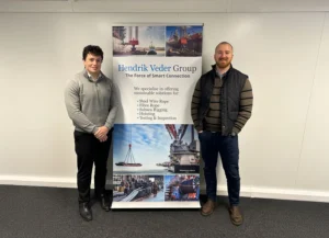 North East Sales Manager Travis-Halliday (left)-and Business Development Manager England Jack Harris (right)