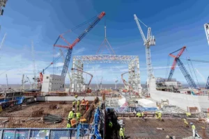 Hinkley Point C construction site. Photo courtesy of EDF & Hinkley Point C(2)