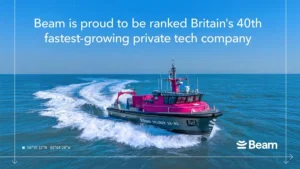 Beam Recognised Among Britain’s Fastest-Growing Tech Companies