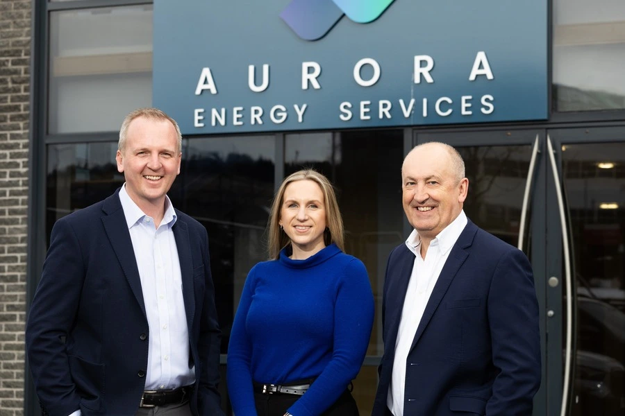 Left to Right - Aurora Energy Services Chief Operating Officer Tom Smith, Chief Commerial CEO Doug Duguid, Chief Commerial Officer Katie Jordan and(1)