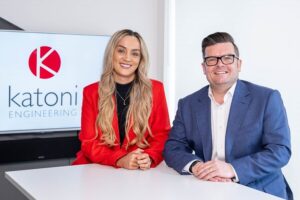 Pictured Leigh-Ann Robb (Operations Manager) and Ross MacPhail (Offshore Construction Manager)