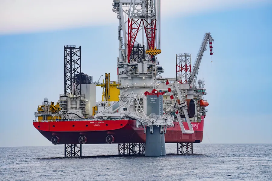 EA3 monopile installation 2