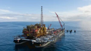 Allseas Pioneering Spirit transported the topsides of Brent Charlie platform in Q3 2024, source- Allseeas