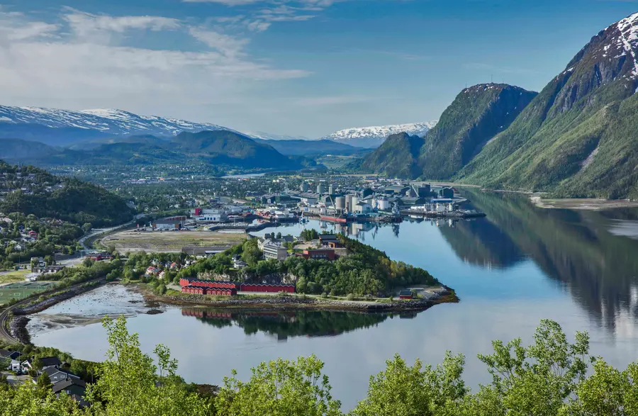 Pictured: Mosjøen in Norway