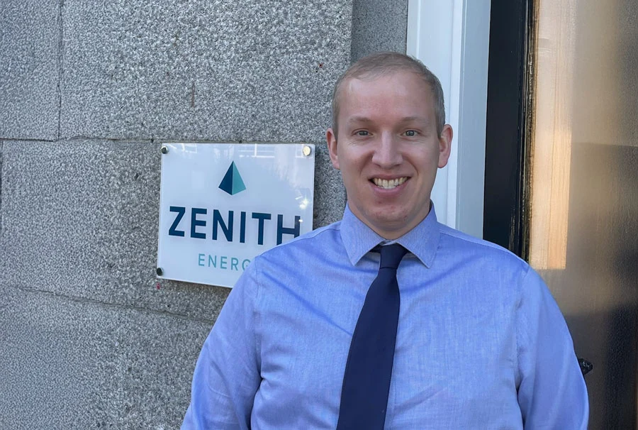 Freddie John joins the Zenith Energy team as Financial Controller.
