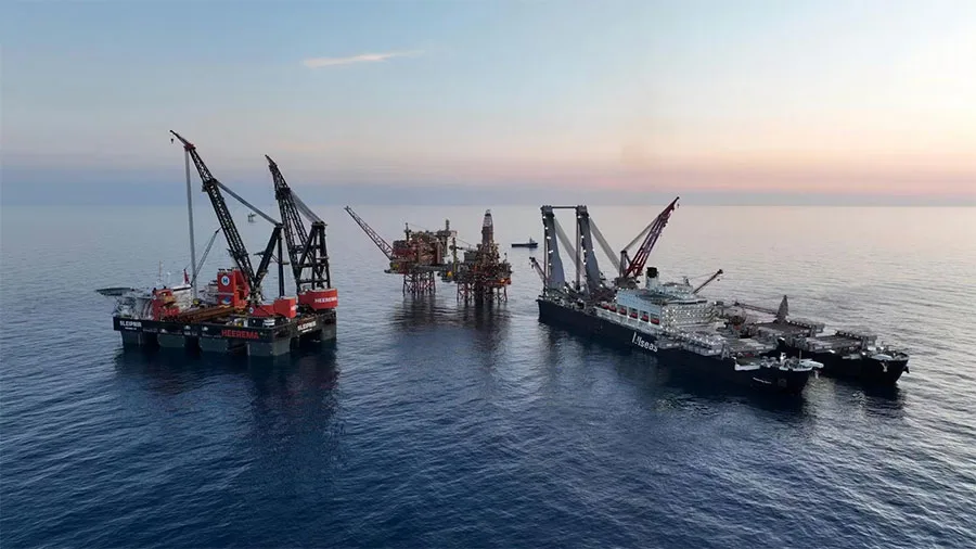 The Solitaire vessel executed the full offshore scope solo for Equinor and Aker BP’s Yggdrasil development