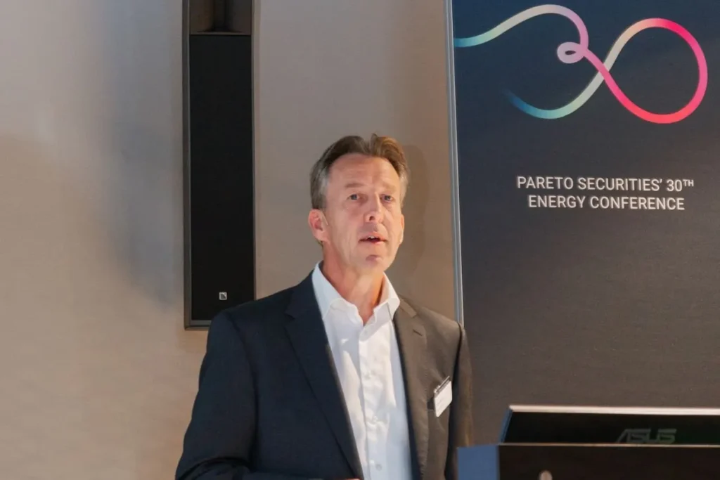 BW Offshore chief executive Marco Beenen.Photo-PARETO SECURITIES