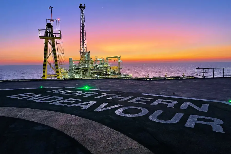 The Northern Endeavour FPSO offshore Australia.Photo PETROFAC