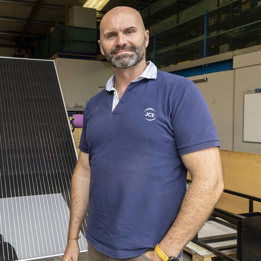 Marco Gheza, General Manager of JCE Solar Pod