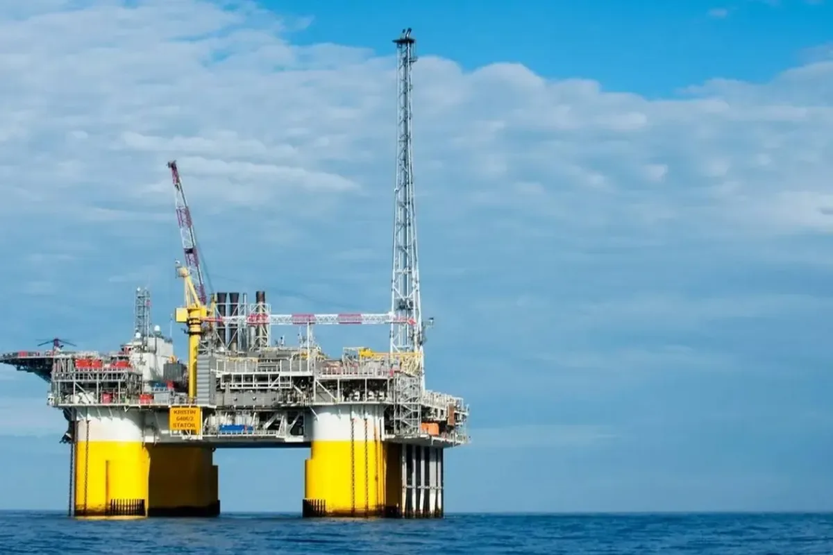 Kristin is located in the southwestern part of Halten Bank, a few kilometers from Åsgard. Photo Marit Hommedal NTB