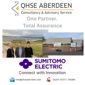 QHSE ABERDEEN partners with Sumitomo Electric on bespoke ISO 9001 Quality Management System at Port of Nigg