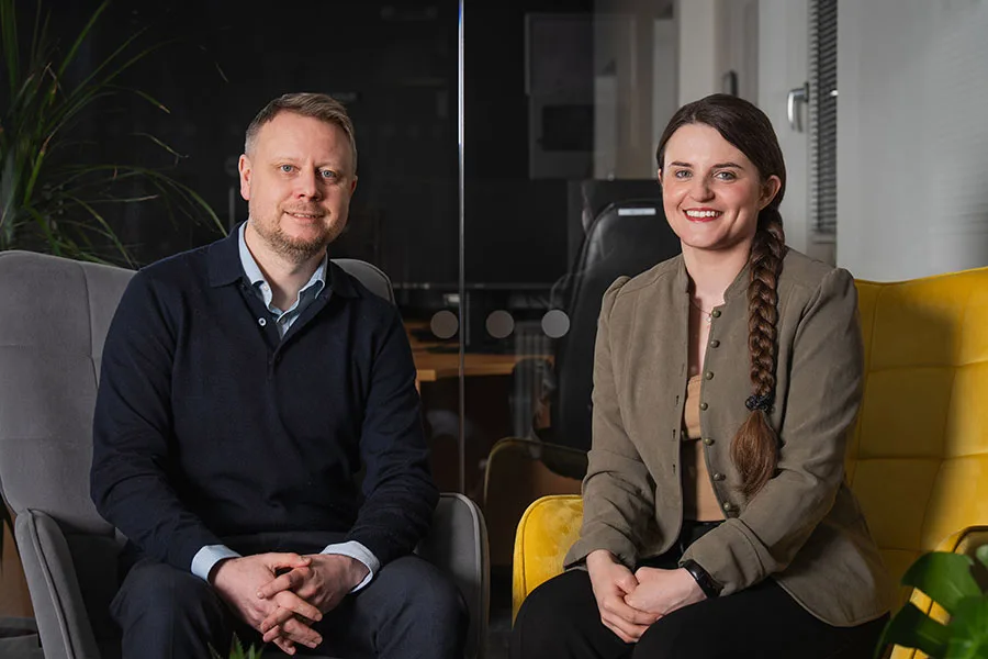 Richard Knox and Graceann Robertson