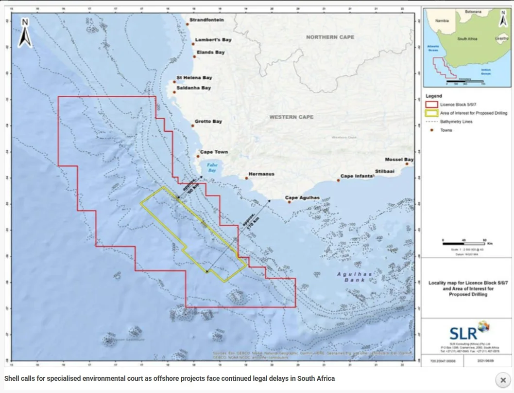 Shell calls for specialised environmental court as offshore projects face continued legal delays in South Africa