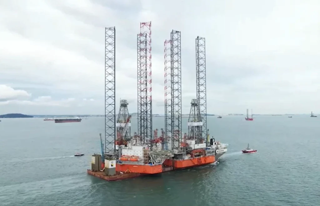 Borr’s Arabia I and Arabia II Source Screenshot from Borr’s video