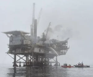 Fire-Breaks-Out-on-California-Gas-Platform-During-Decommissioning