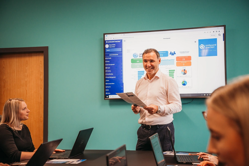 Onboard TrackerTM Delivering the Future of Crew Management