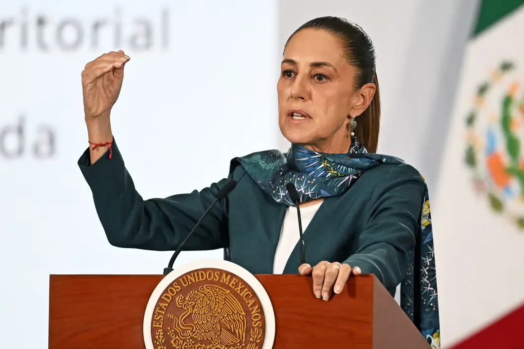 Mexican President Claudia Sheinbaum