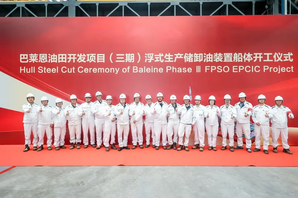 First steel cut for Eni’s West Africa FPSO