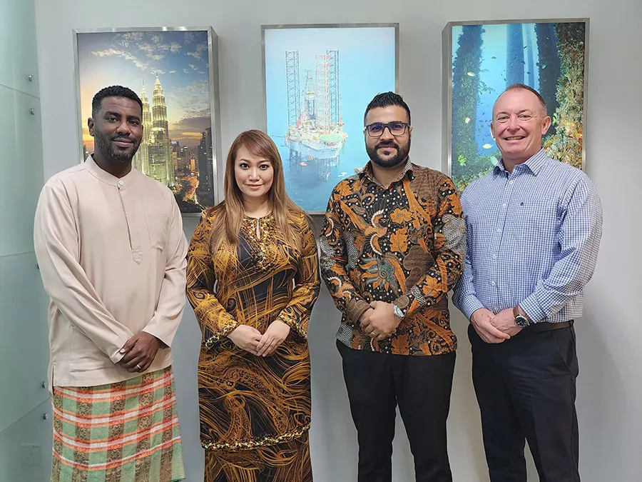 Pictured Left to Right: Ahmed Mukhtar, Anne Aida, Harnil Randhawa & Chris Edwards