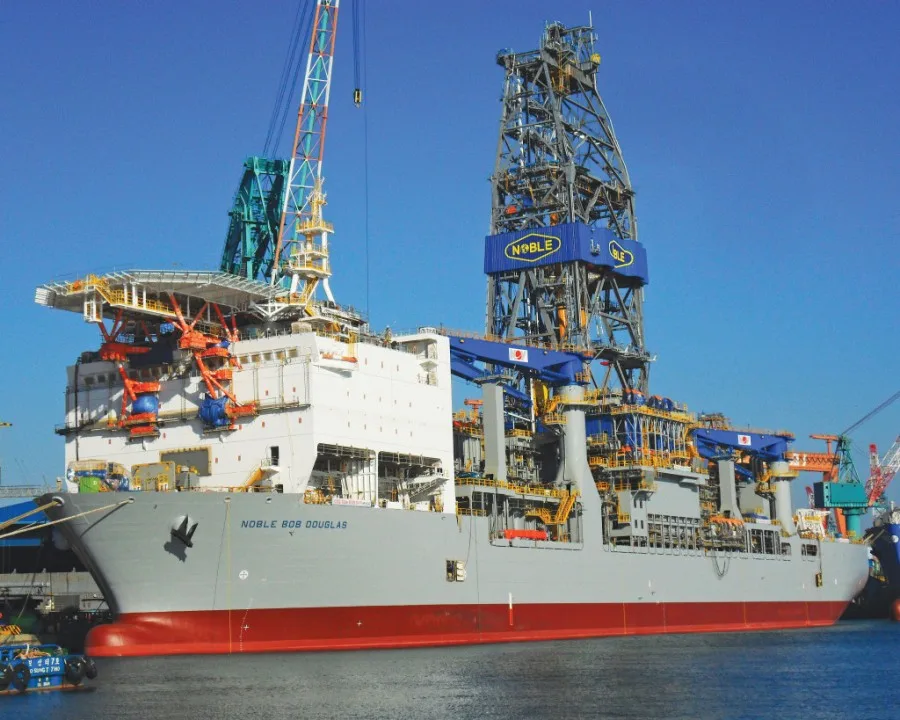 Noble Bob Douglas drills at Whiptail’s WT_2P02 center offshore Guyana