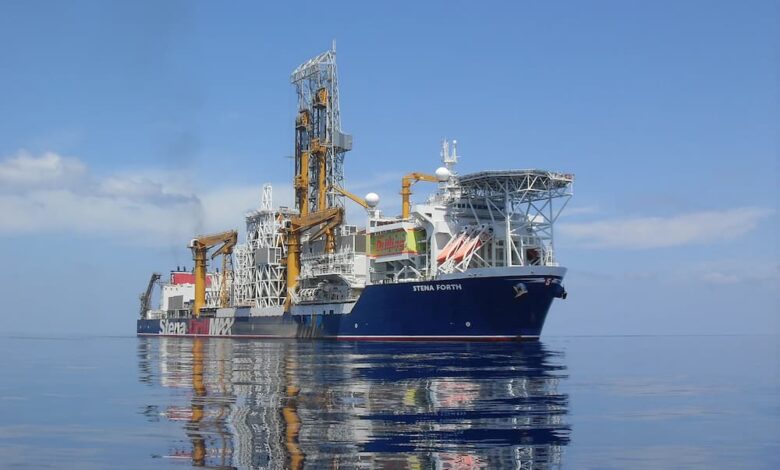 The Stena Forth drillship (Source Stena Drilling)