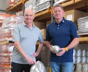 Expertise - From left ... Ian Kirk, Vulcan founder and Managing Director and Mark Dundee, Vulcan Vice-President.